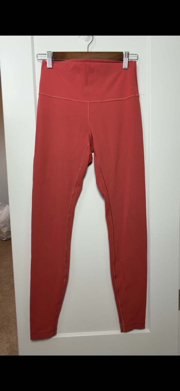 Lululemon Align High-Rise Yoga Leggings Red_A77